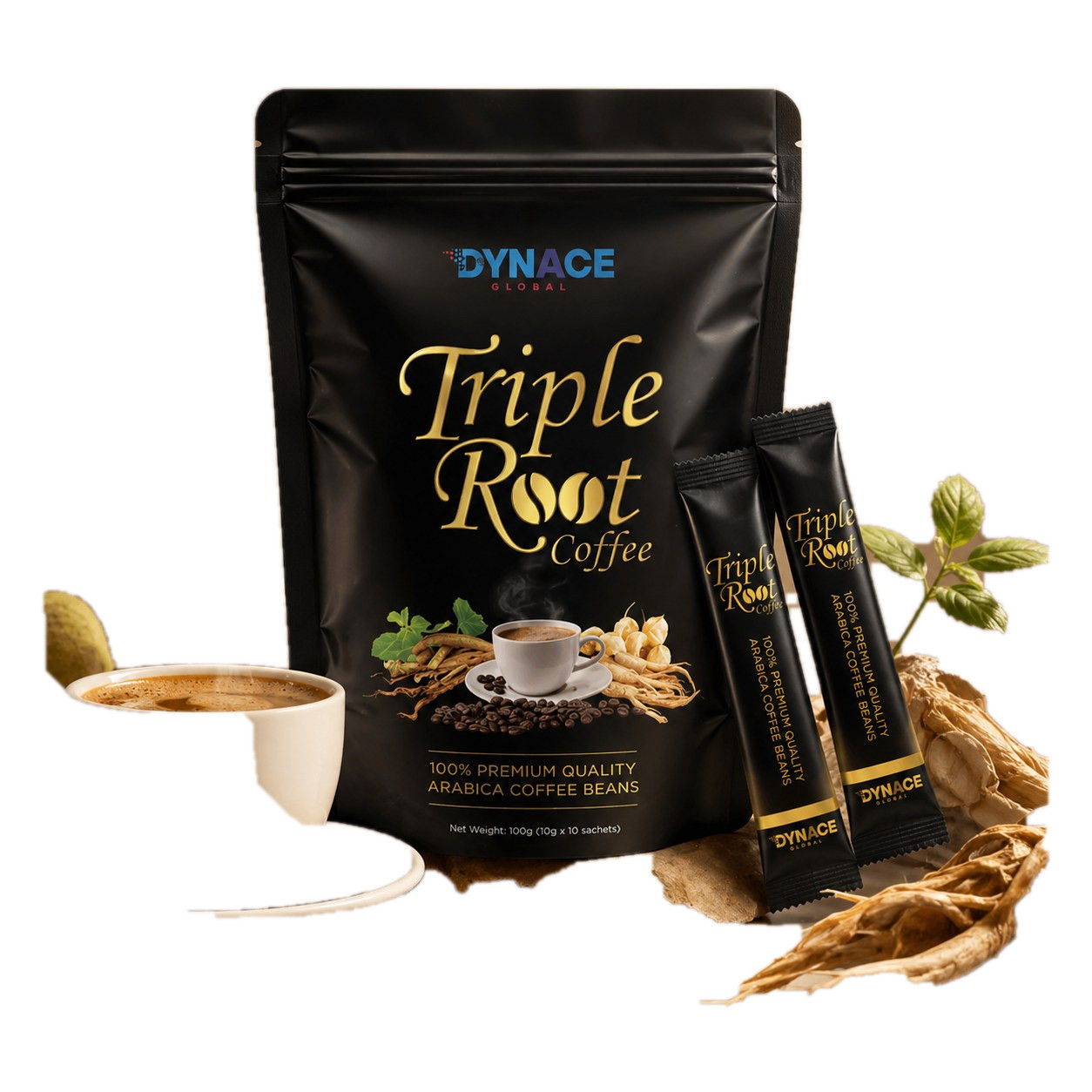 Dynace Triple Root Coffee